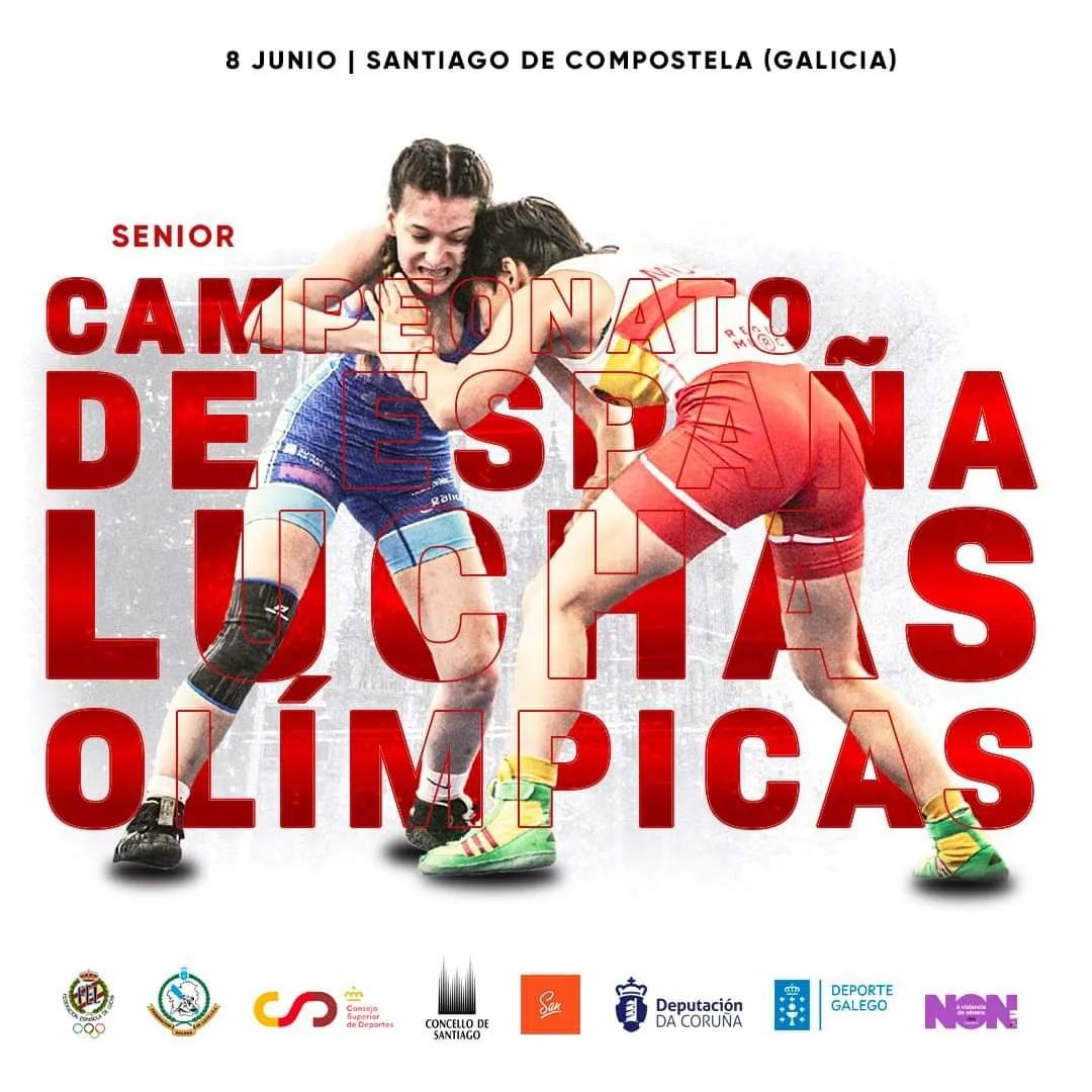 Participaci&oacute;n en los Campeonatos de Espa&ntilde;a de Luchas Ol&iacute;mpicas y Sambo Playa, de categor&iacute;a s&eacute;nior